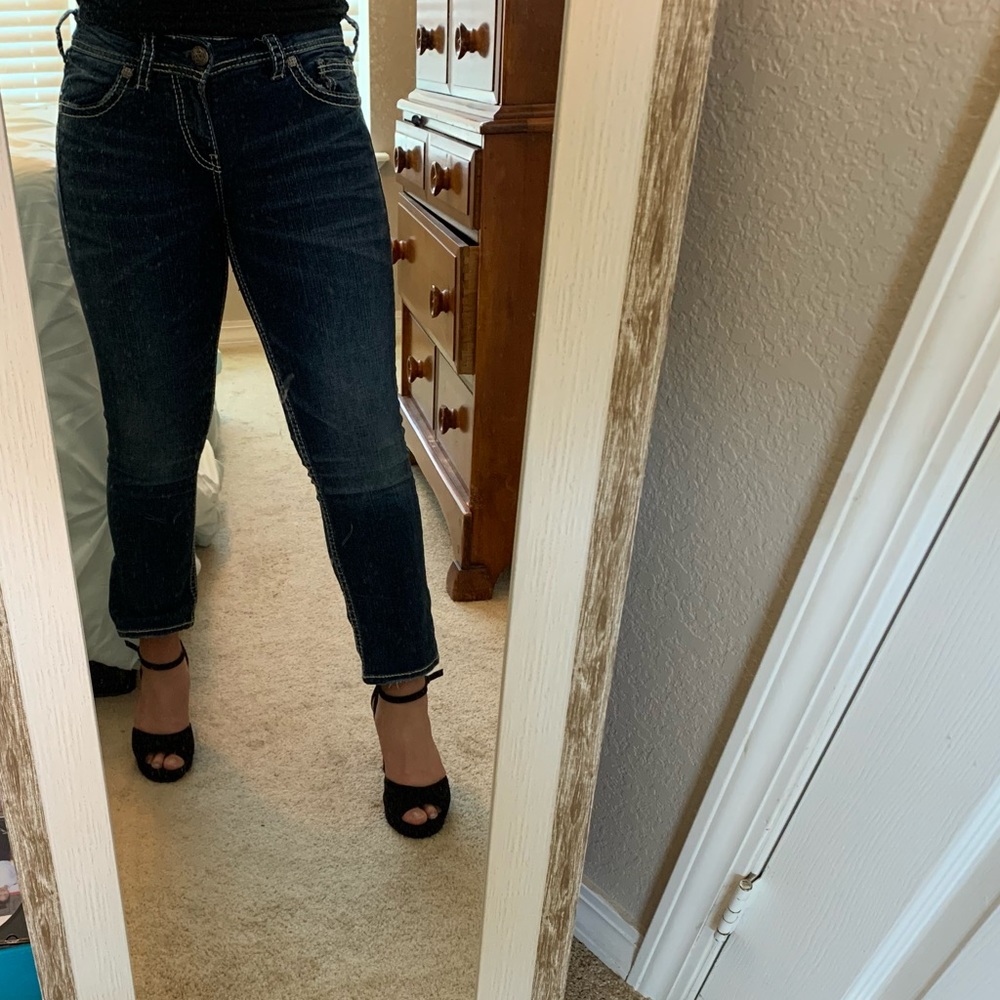Silver Jeans Suki Mid Capri